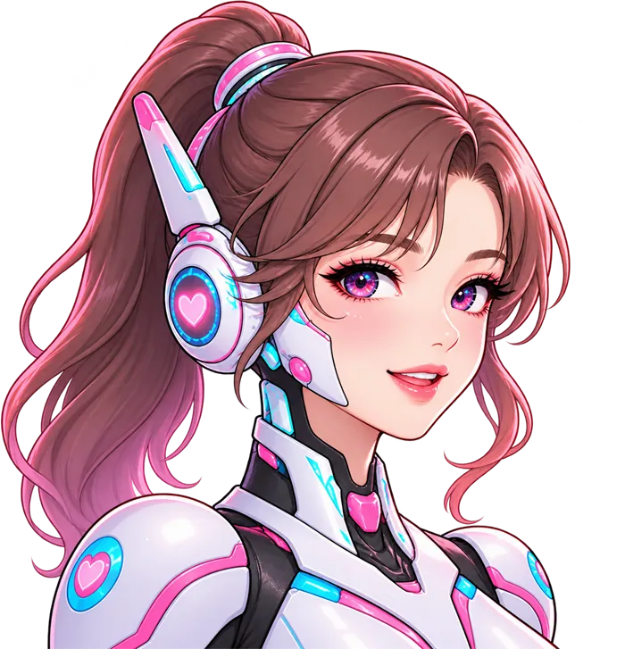 AmpliPrompt’s friendly cyborg guide